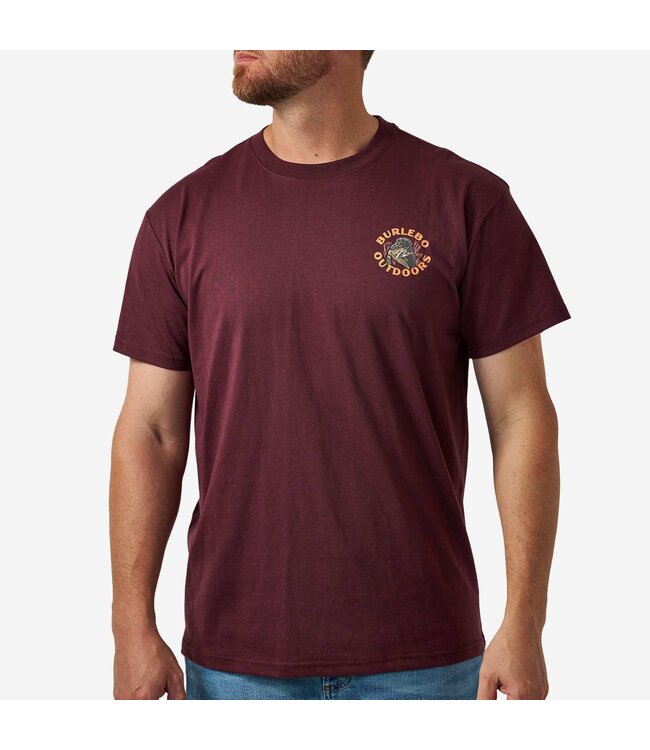 SS Tee Maroon SST-DUCKD-MAR Burlebo