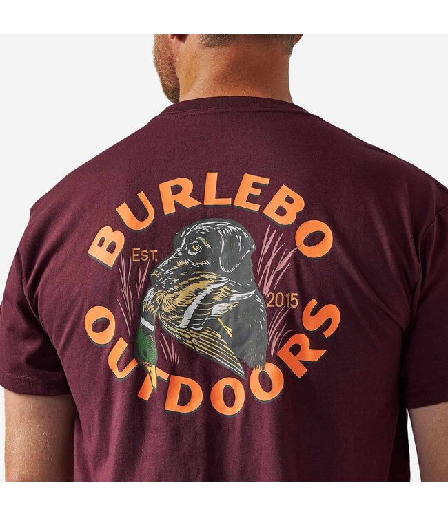 SS Tee Maroon SST-DUCKD-MAR Burlebo