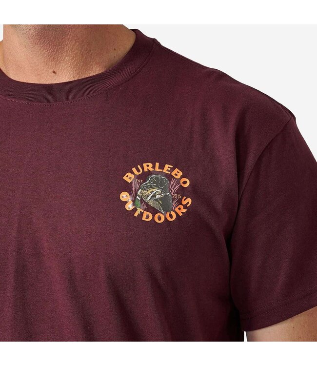 SS Tee Maroon SST-DUCKD-MAR Burlebo