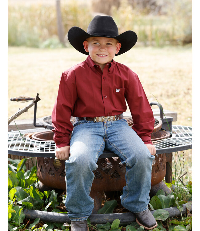 MTW7060426 LS Boys Plain Weave