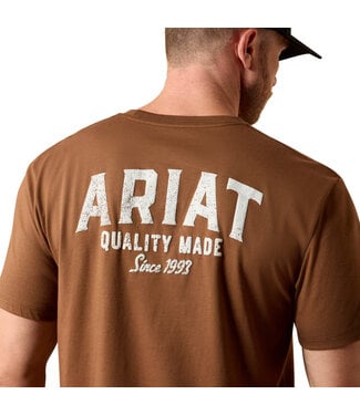 Ariat Intl 10073411 MNS QUALITY WOOD STATES SS TSHRT SFTSILT