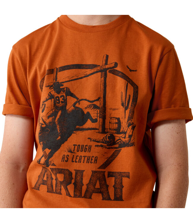 10079529 BOYS TOUGH AS LEATHER SS TSHRT