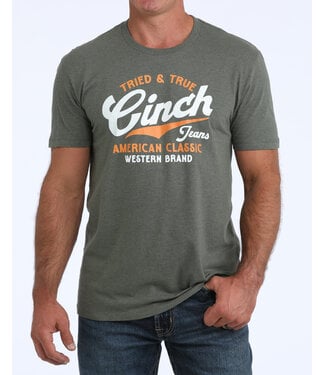 cinch MTT1690737 MENS SS JERSEY TEE OLIVE