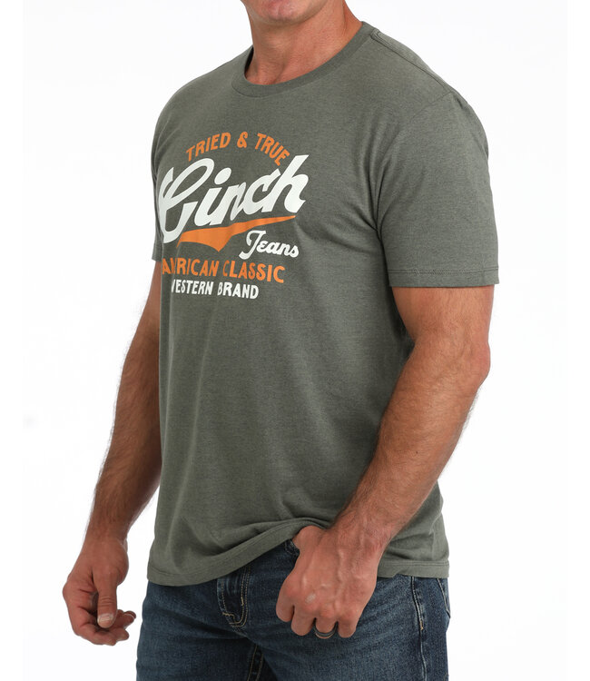 MTT1690737 MENS SS JERSEY TEE OLIVE