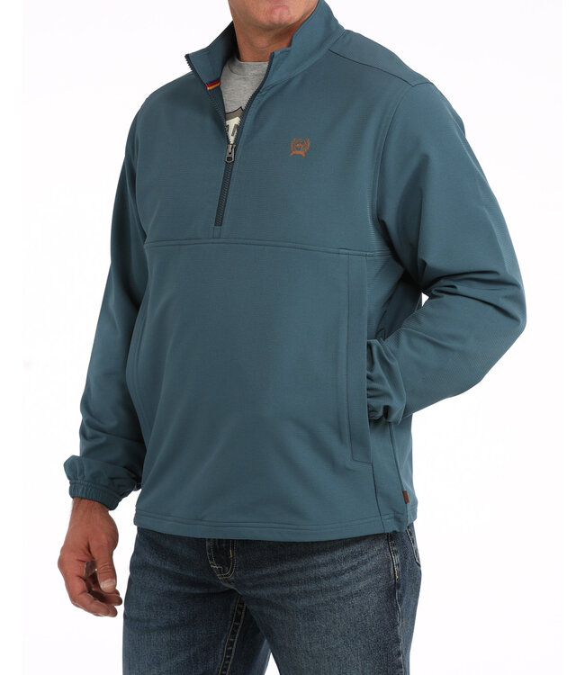 MWJ1935002 1/2 ZIP WINDBREAKER TEAL