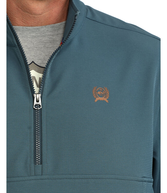 MWJ1935002 1/2 ZIP WINDBREAKER TEAL