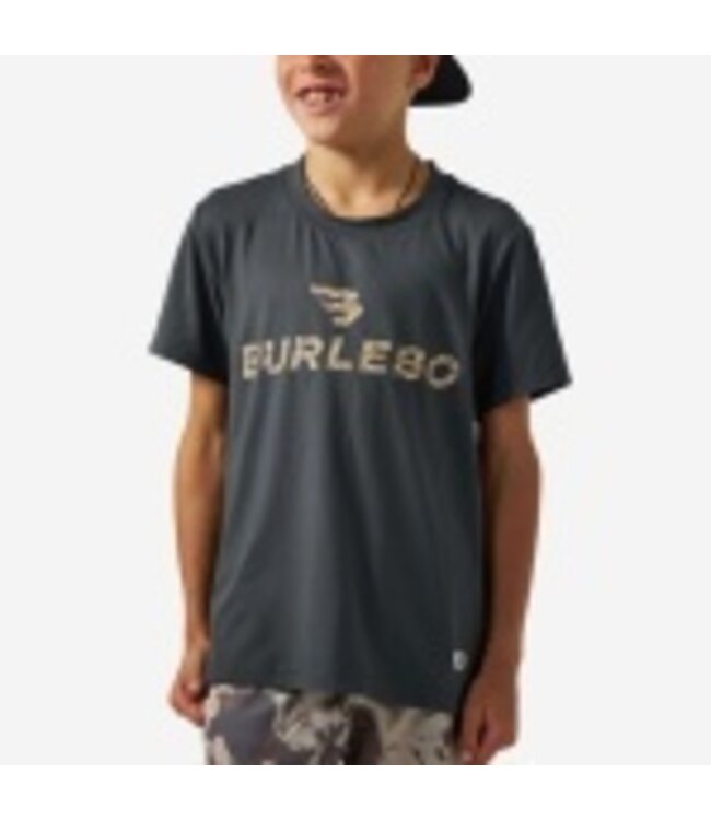 Youth Go To Tee Gun Metal Grey / Gauge Camo