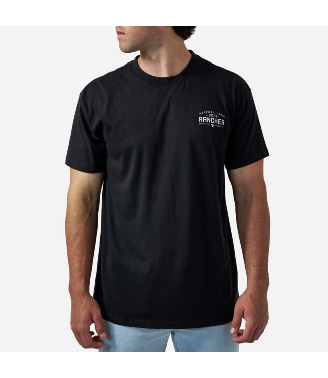 SS Tee Black Rancher SST-LR-BLK