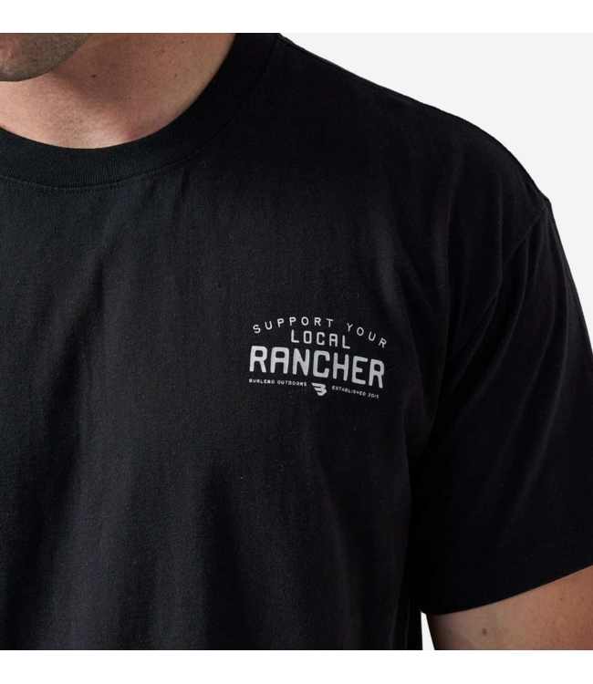 SS Tee Black Rancher SST-LR-BLK
