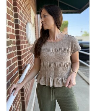 very j Toffee Twist Blouse NT12511
