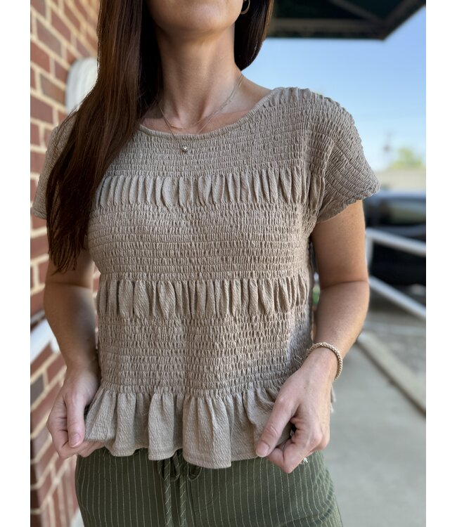 Toffee Twist Blouse NT12511