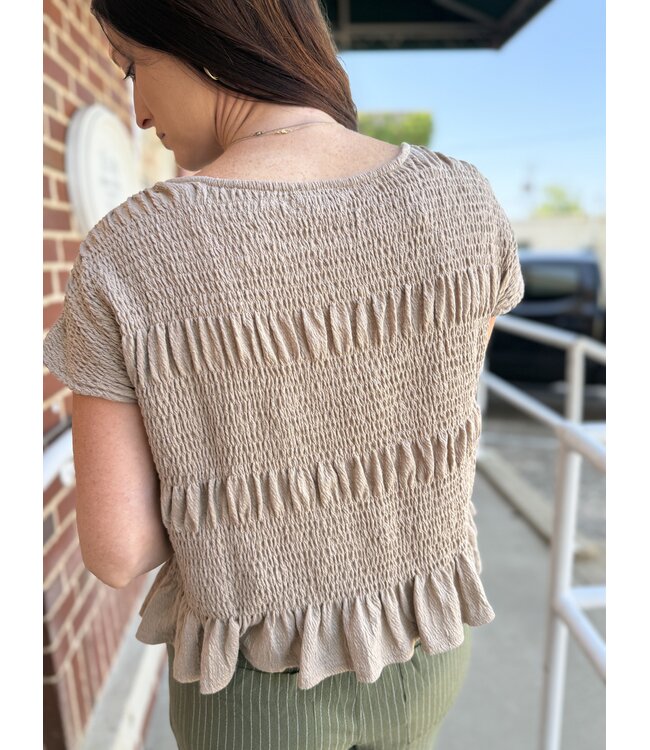 Toffee Twist Blouse NT12511