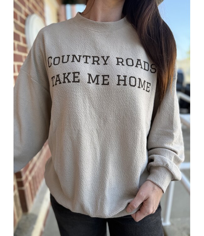 The Country Roads Sweatshirt T42279