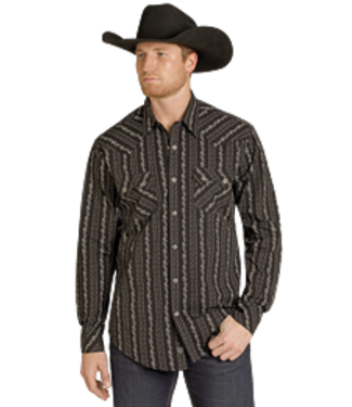 Panhandle Slim BMN2S07632 LS Snap Black