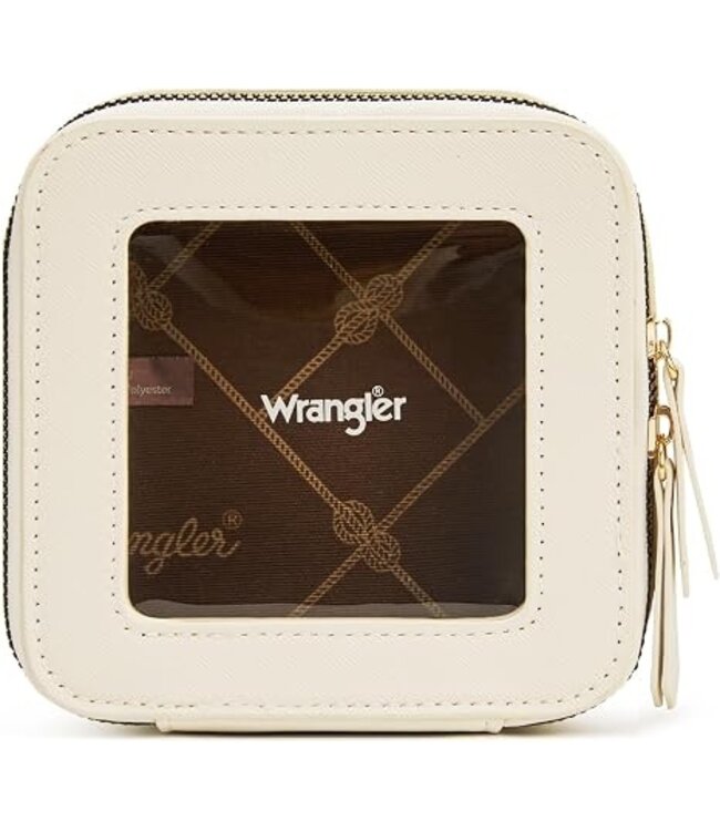 WG371-8000BG Wrangler Clear Cosmetic Bag Beige