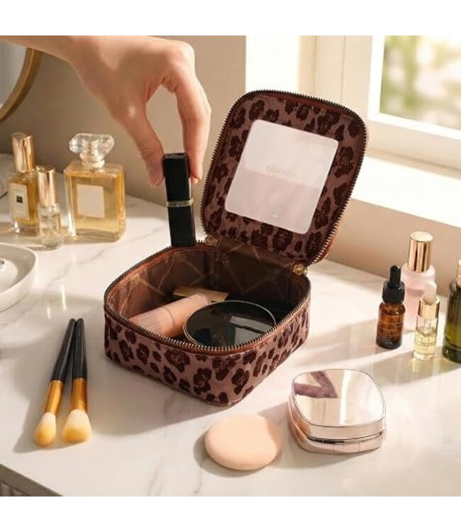 WG371-8000CF Wrangler Clear Cosmetic Bag Coffee