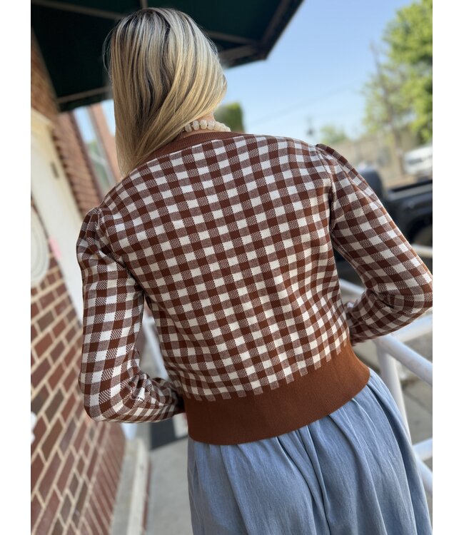 Brown Sugar Cardi SJH17289