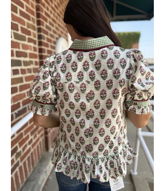 The Calico Top T31845