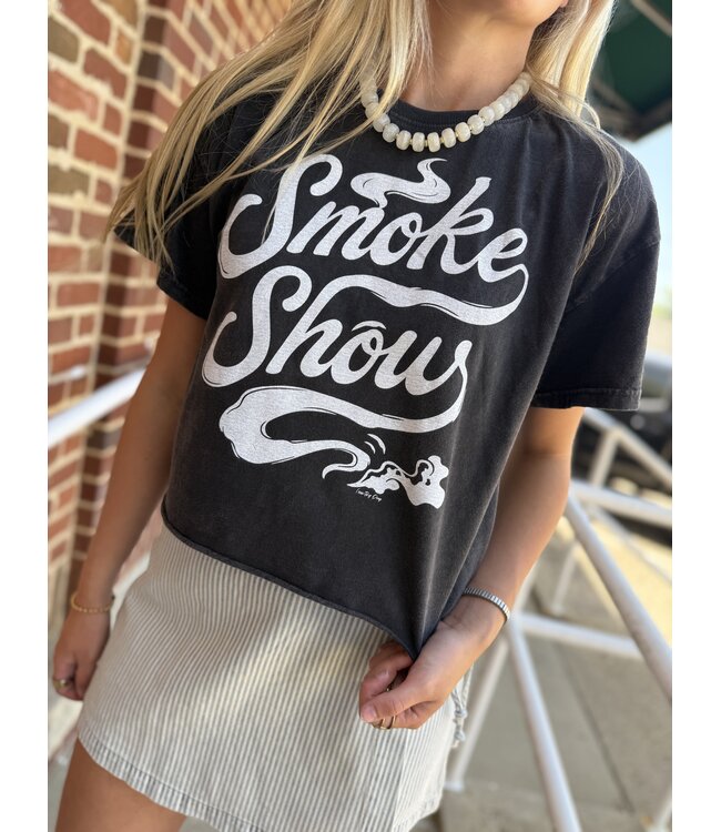 Smoke Show Crop Tee