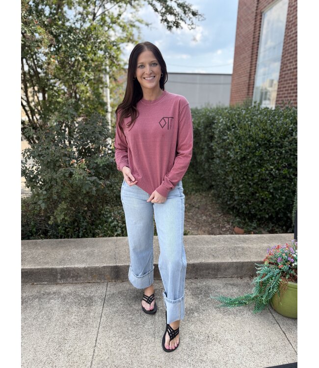 Roped Into Texas LS Tee 129584