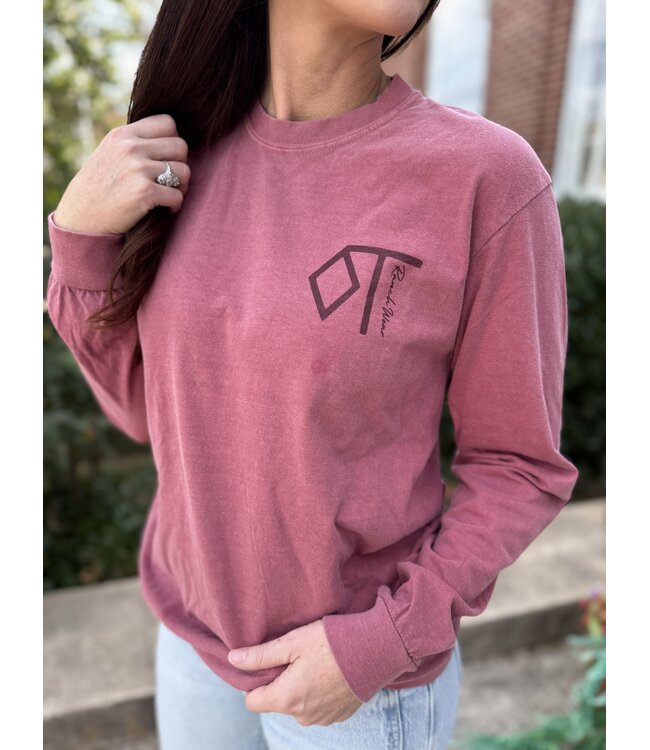 Roped Into Texas LS Tee 129584