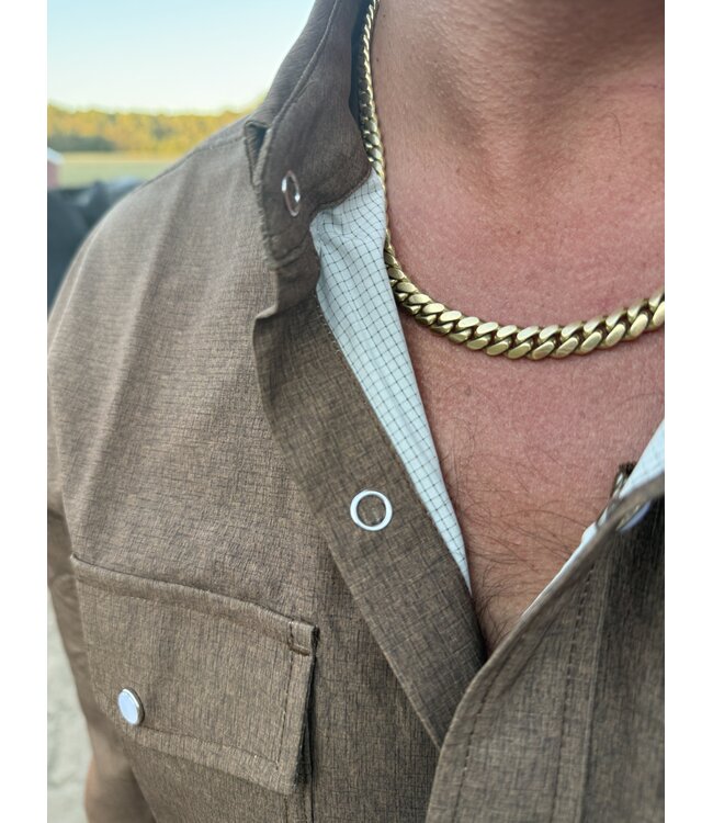 Cutter Copper Canyon Heather Brown LS