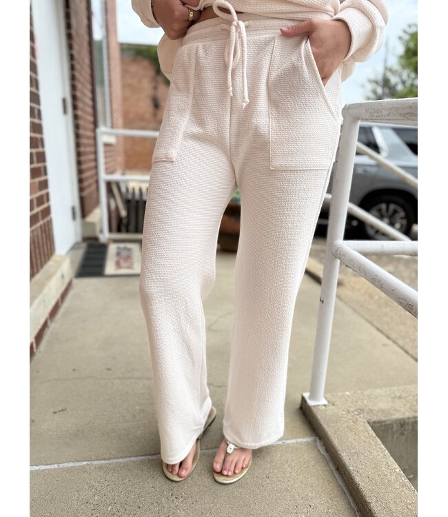 Cloudy Knit Pocket Pants P41005