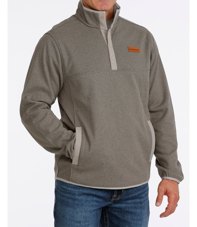 MWK1534012 FLEECE PULLOVER GRY