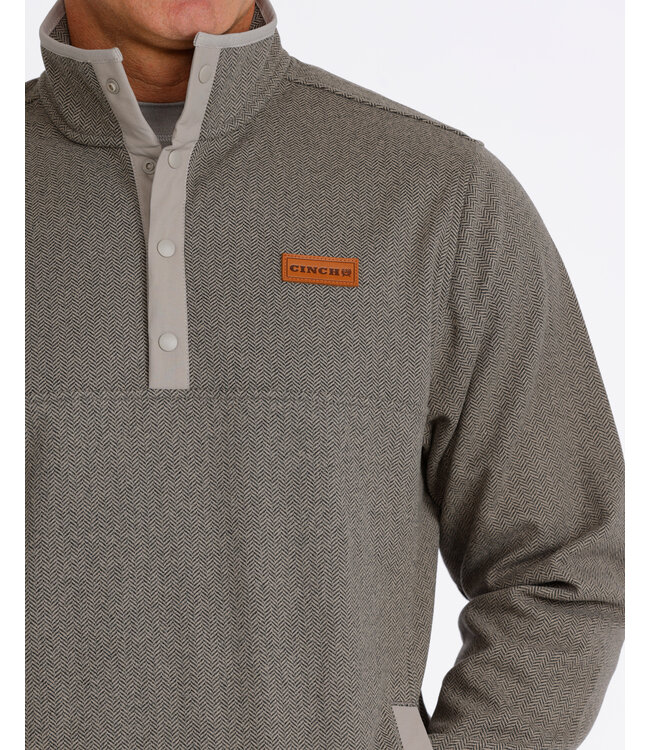 MWK1534012 FLEECE PULLOVER GRY