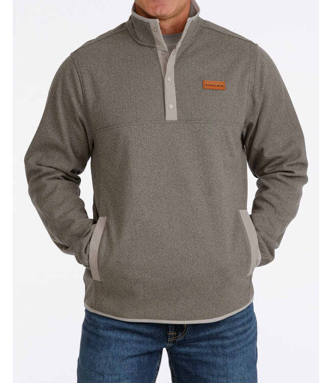 MWK1534012 FLEECE PULLOVER GRY