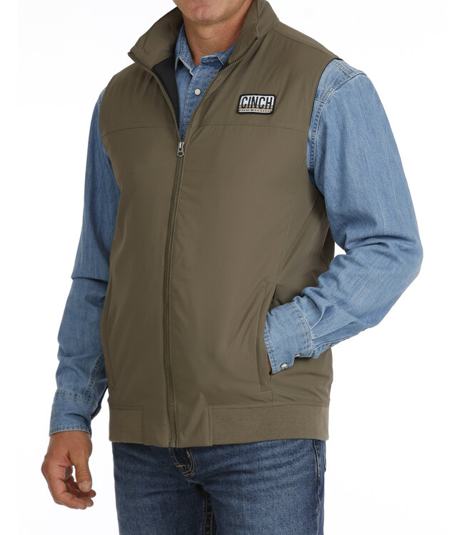 MWV1955002 RIP STOP LINED VEST GRN