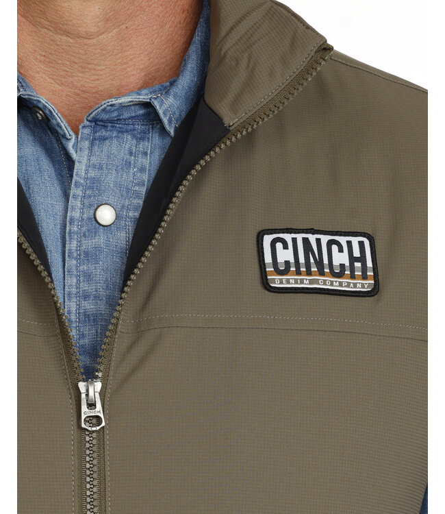 MWV1955002 RIP STOP LINED VEST GRN