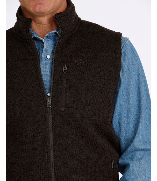 MWV1225008 SWEATER VEST BRN