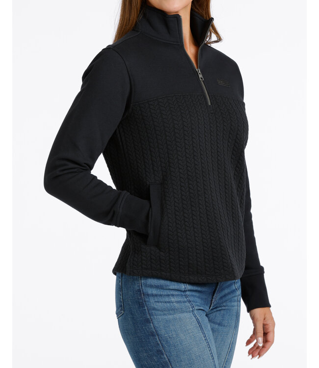 MAK9936002 LS KNIT BLK