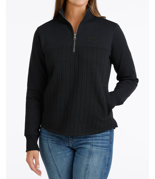 MAK9936002 LS KNIT BLK