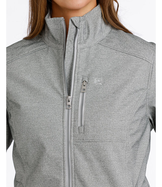 MAJ9856008 WMN TEXTURED GREY