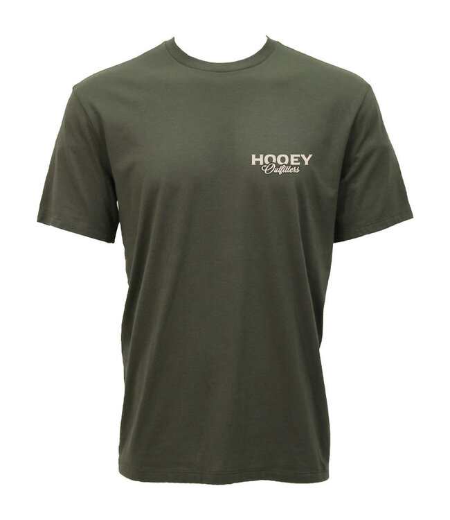 HT2614GR Remi Mens Green Crew Neck