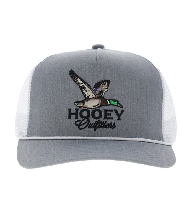 6038T-GYWH Mallard, Grey with Black Hooey Outfitters Logo