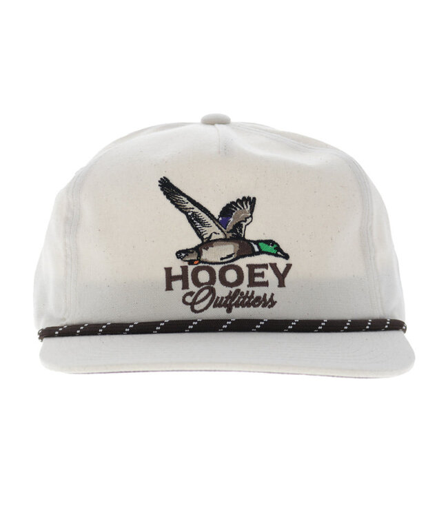 6038T-CR Mallard, Cream with Brown Hooey Outfitters Logo