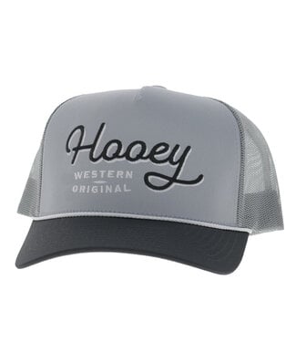 Hooey 2660T-GYCH-Y OG Grey 5-Panel Trucker