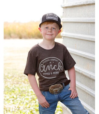 cinch MTT7670187 JERSEY TEE BRN