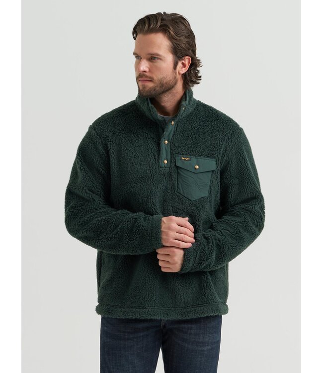112382940 Sherpa 1/4 Snap Green
