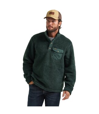 Wrangler 112382940 Sherpa 1/4 Snap Green
