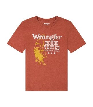 Wrangler 112383956 Boys SS Bull Riding Tee