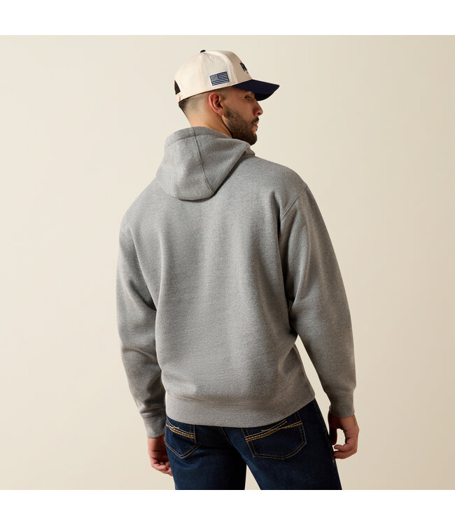 10079605 MNS ARIAT EMBOSSED LOGO HOOD