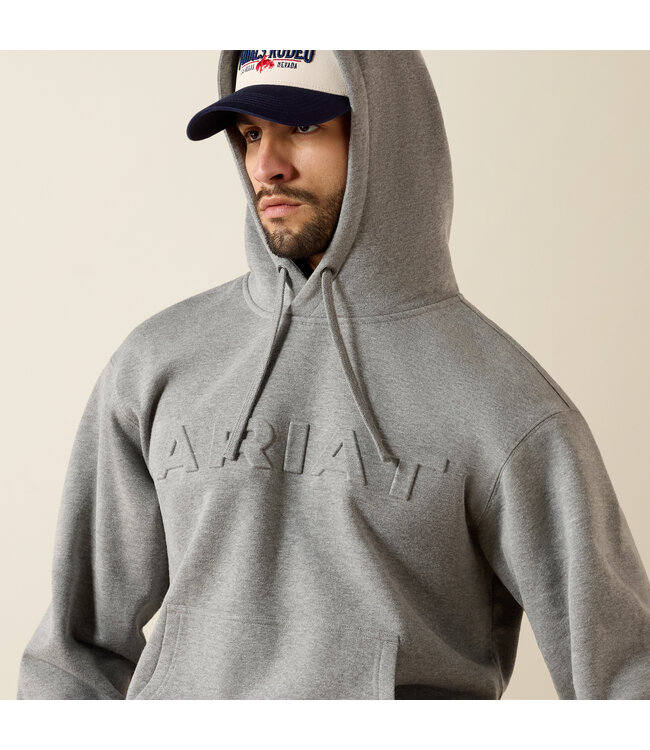 10079605 MNS ARIAT EMBOSSED LOGO HOOD