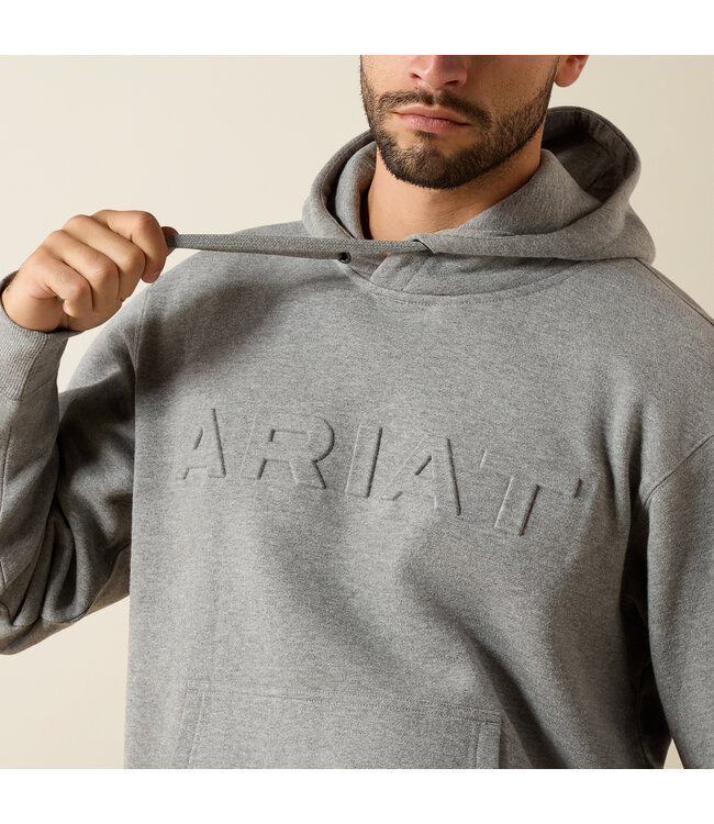 10079605 MNS ARIAT EMBOSSED LOGO HOOD