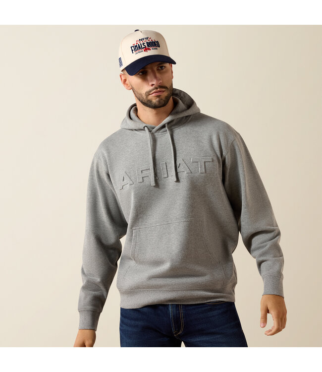 10079605 MNS ARIAT EMBOSSED LOGO HOOD