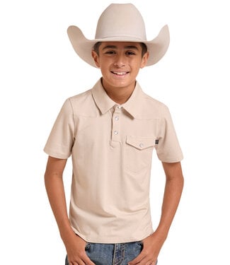 Panhandle Slim BB51T09589 SOLID MELANGE POLO