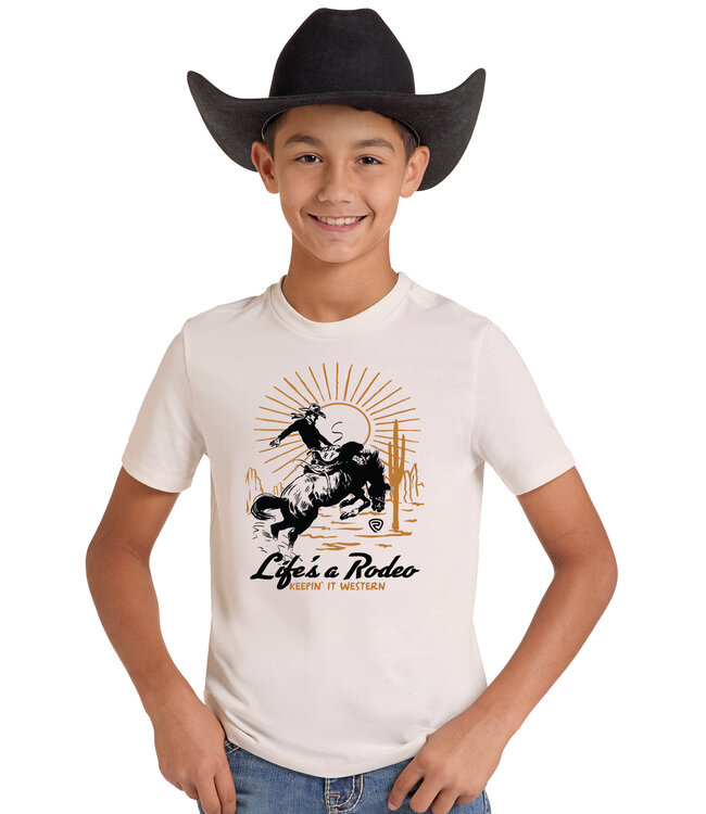 BB21T09921 RR BRONCO GRAPHIC TEE